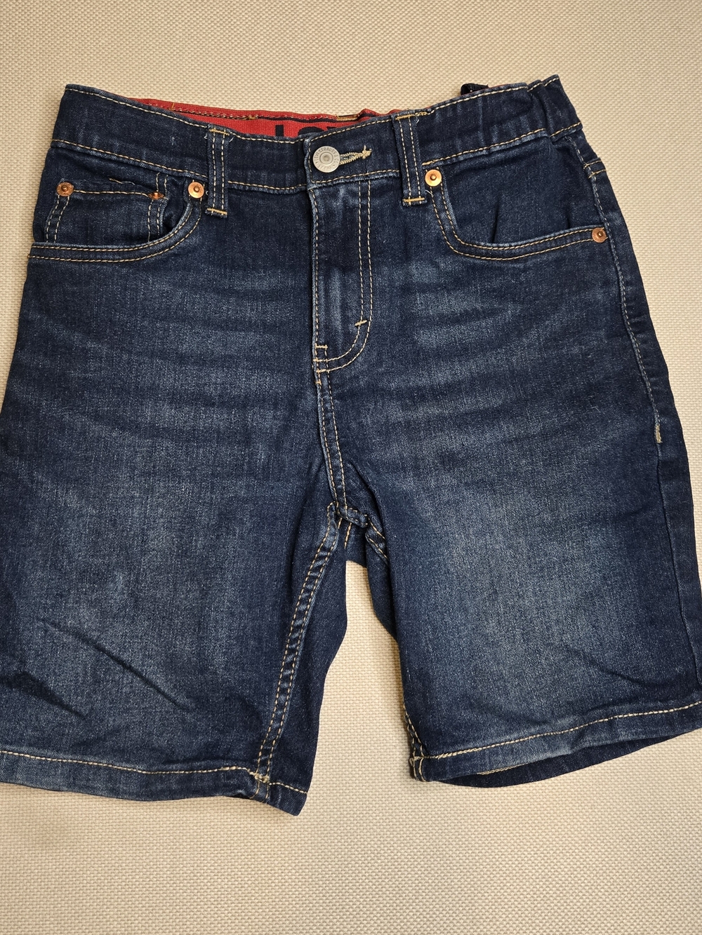 Baby Levi's Jeans Size 12 Toddler 511 Pull On Up Elastic Waistband Demin Pants